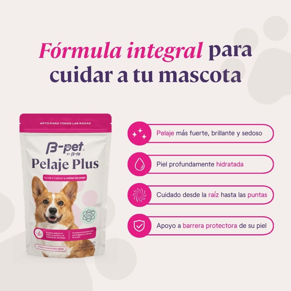 Pelaje Plus | Brillo y vitalidad